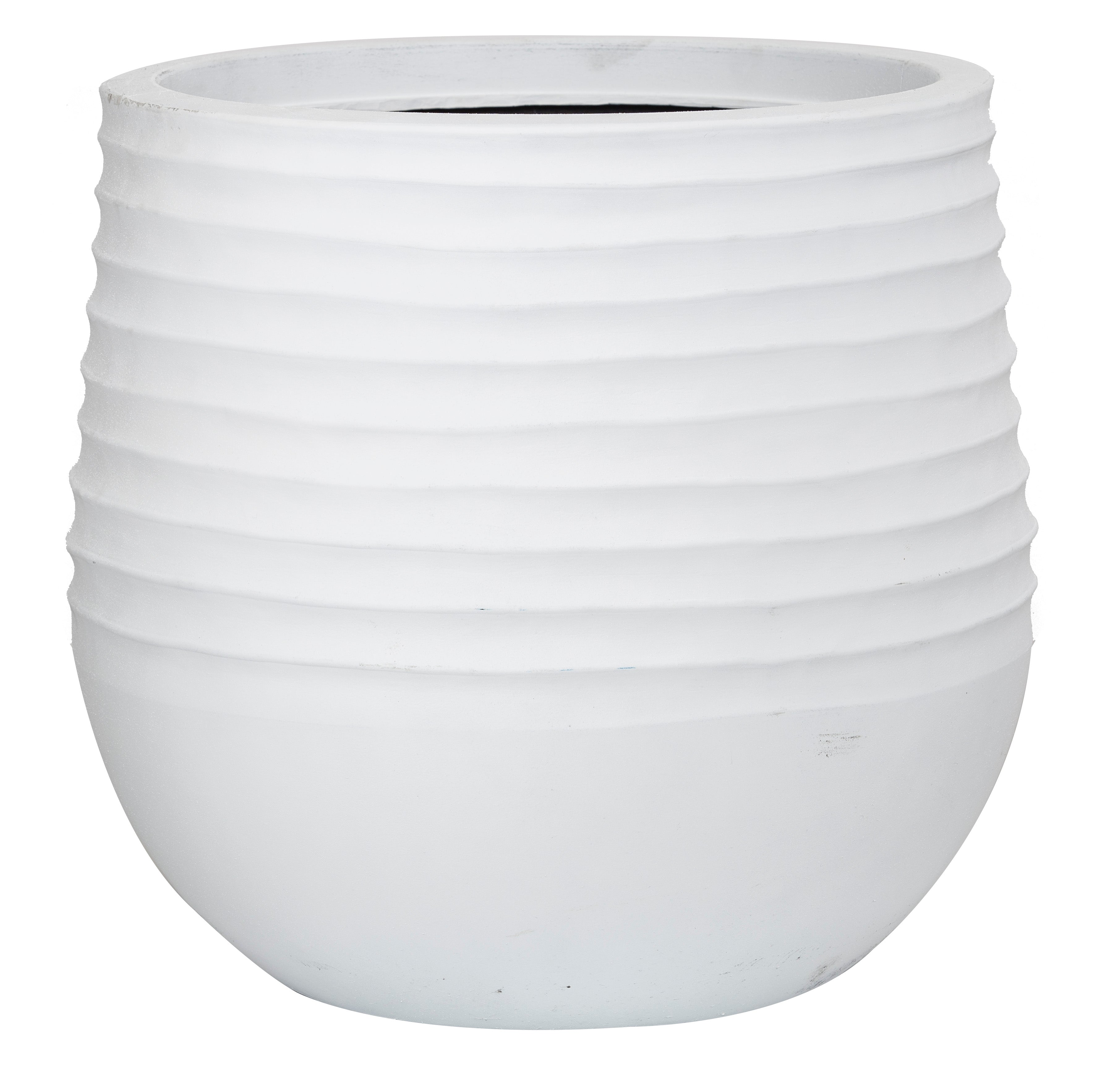 Rogue Ryker Stonelite Planter White 53 x 49cm