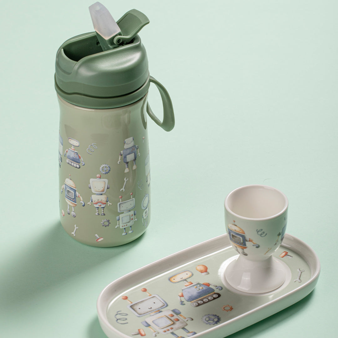 Ashdene Robots Drink Bottle