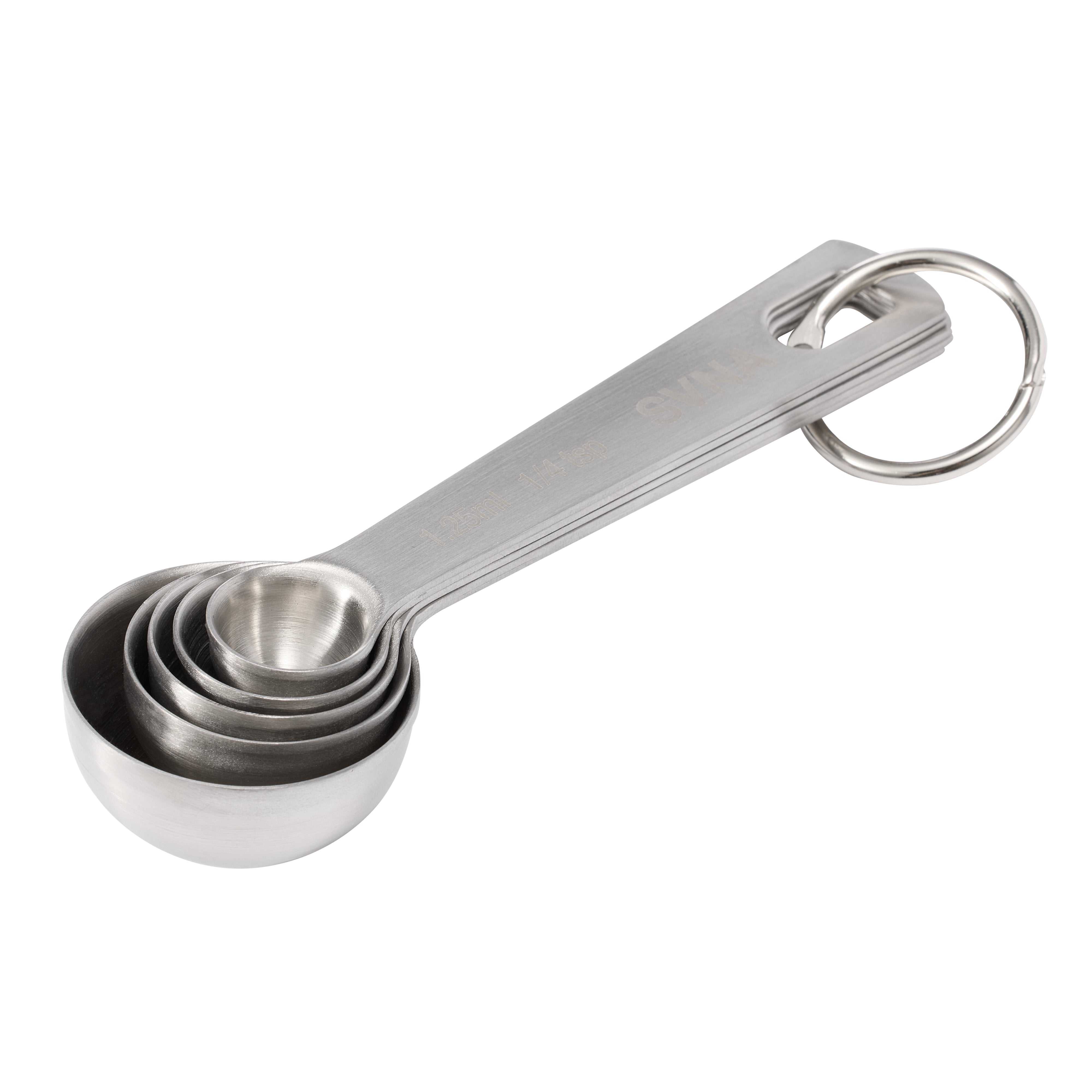 SVNA Premium Stainless Steel Measuring Spoon Set