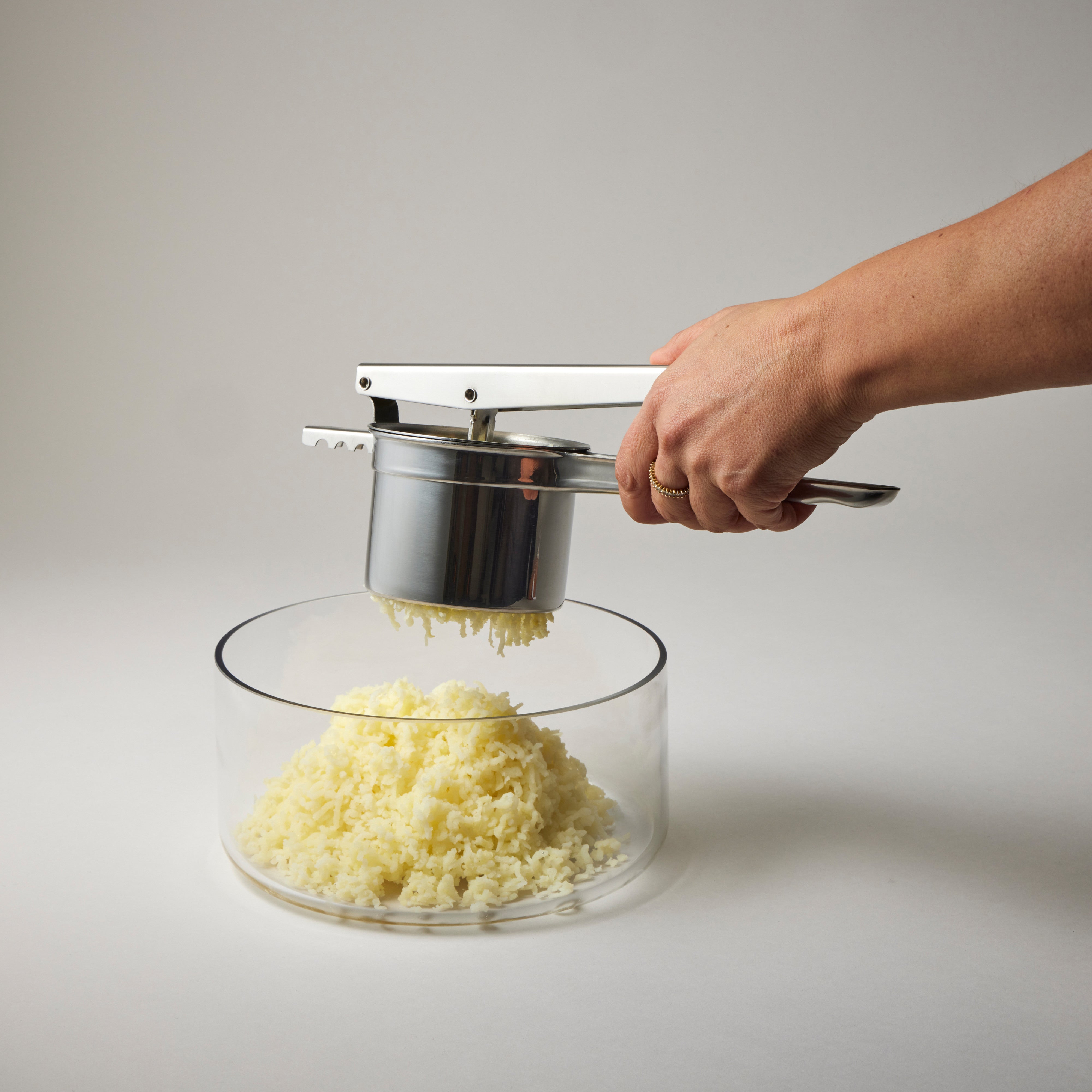 SVNA 3 in 1 Stainless Steel Potato Ricer
