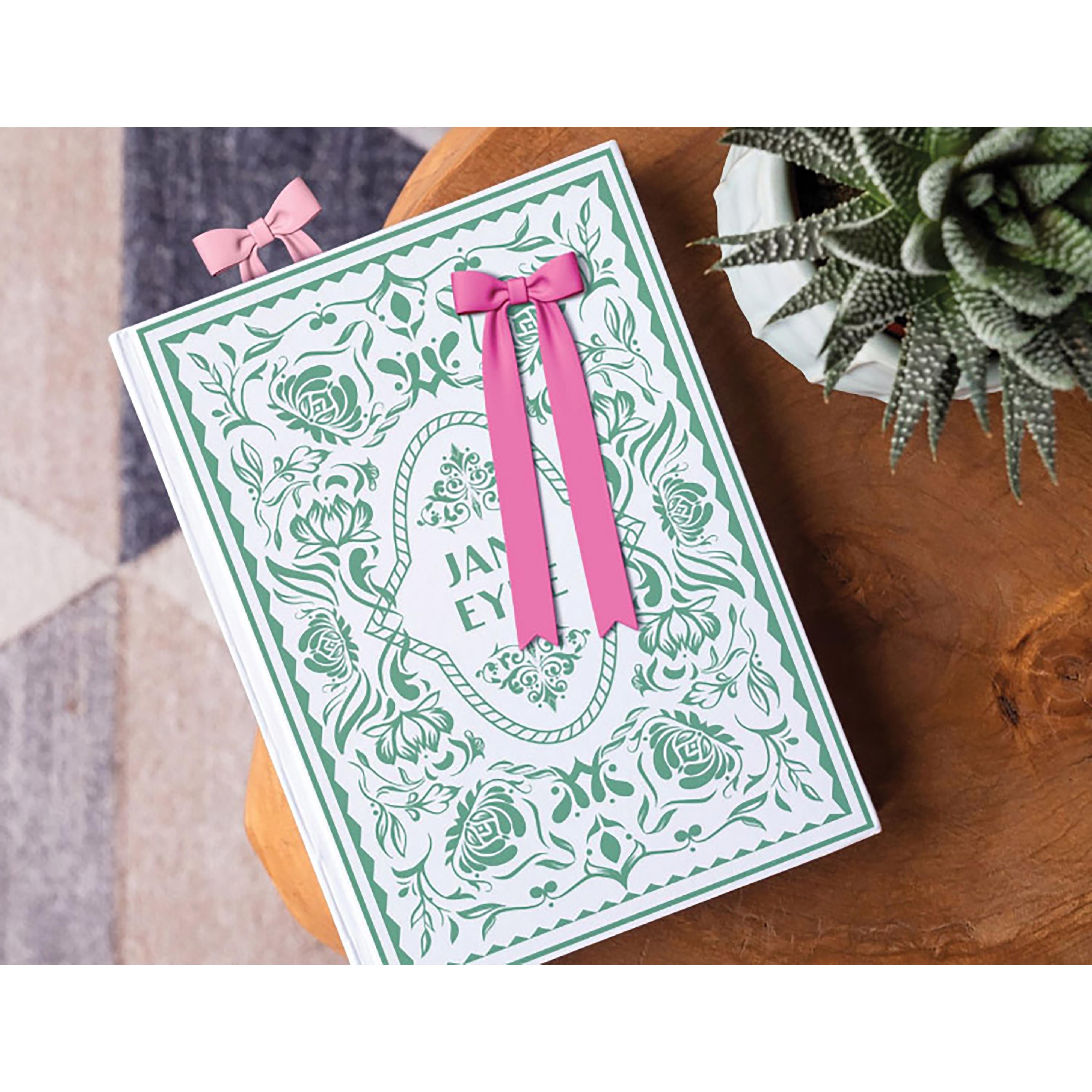 Fred Page Ties Bookmarks 2 Piece Set Pink
