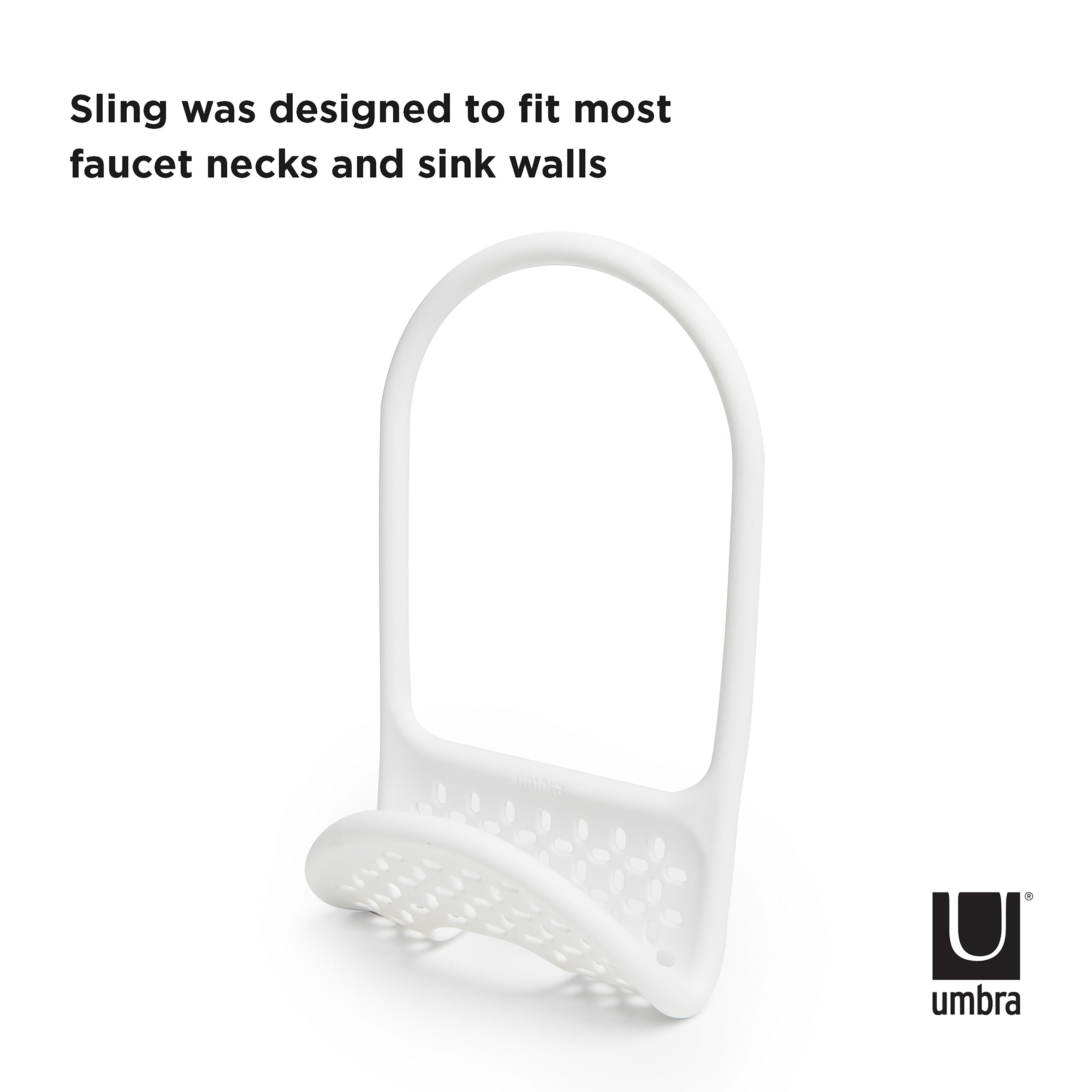 Umbra Sling Sink Caddy White