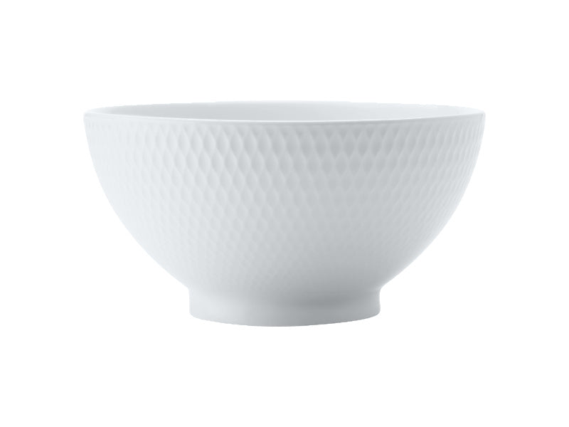 Maxwell & Williams White Basics Diamonds Rice Bowl 12.5cm