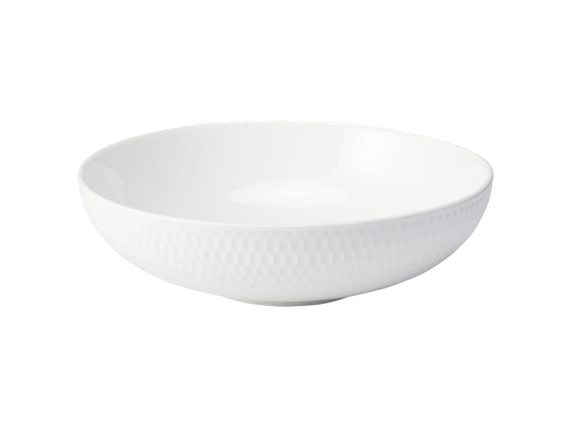 Maxwell & Williams White Basics Diamonds Round Serving Bowl 25cm