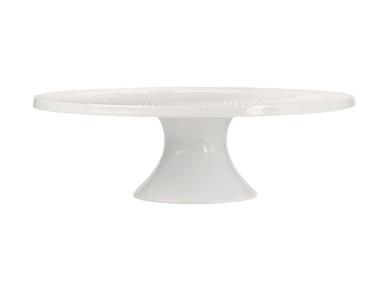 Maxwell & Williams White Basics Diamonds Footed Cake Stand 30cm