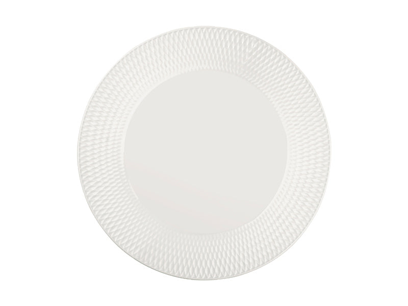 Maxwell & Williams White Basics Diamonds Footed Cake Stand 30cm