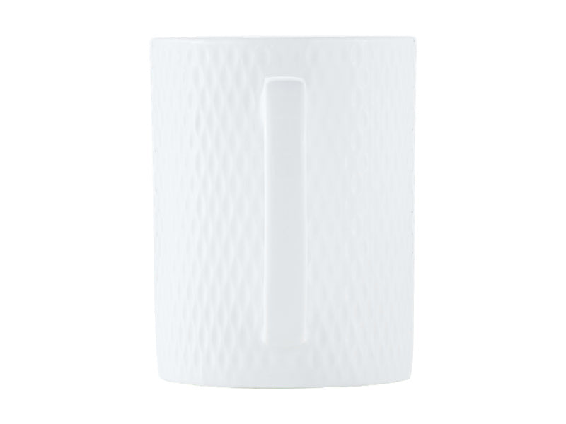 Maxwell & Williams White Basics Diamonds Straight Mug 400ml
