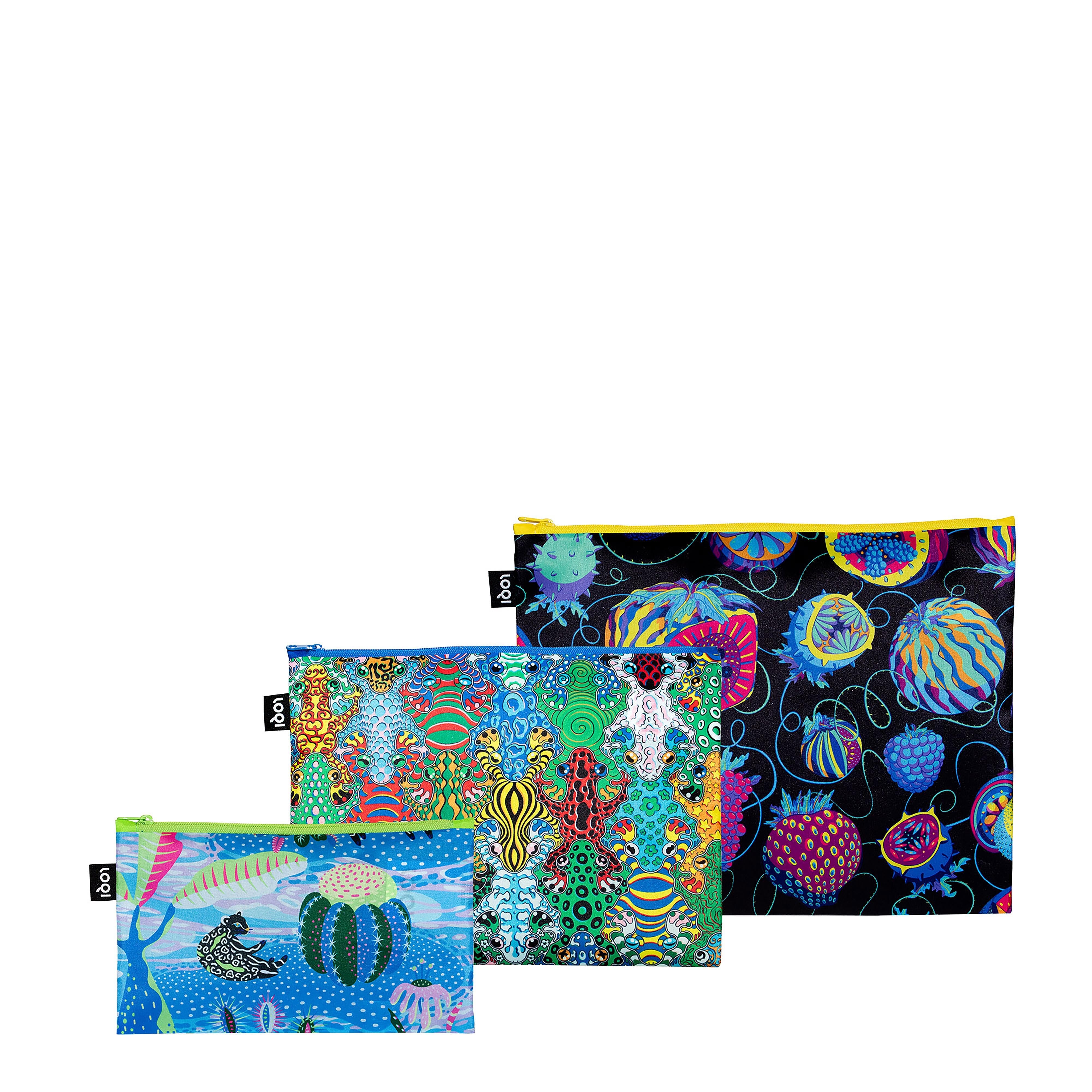 LOQI Sam Wilde Zip Pockets 3 Piece Set