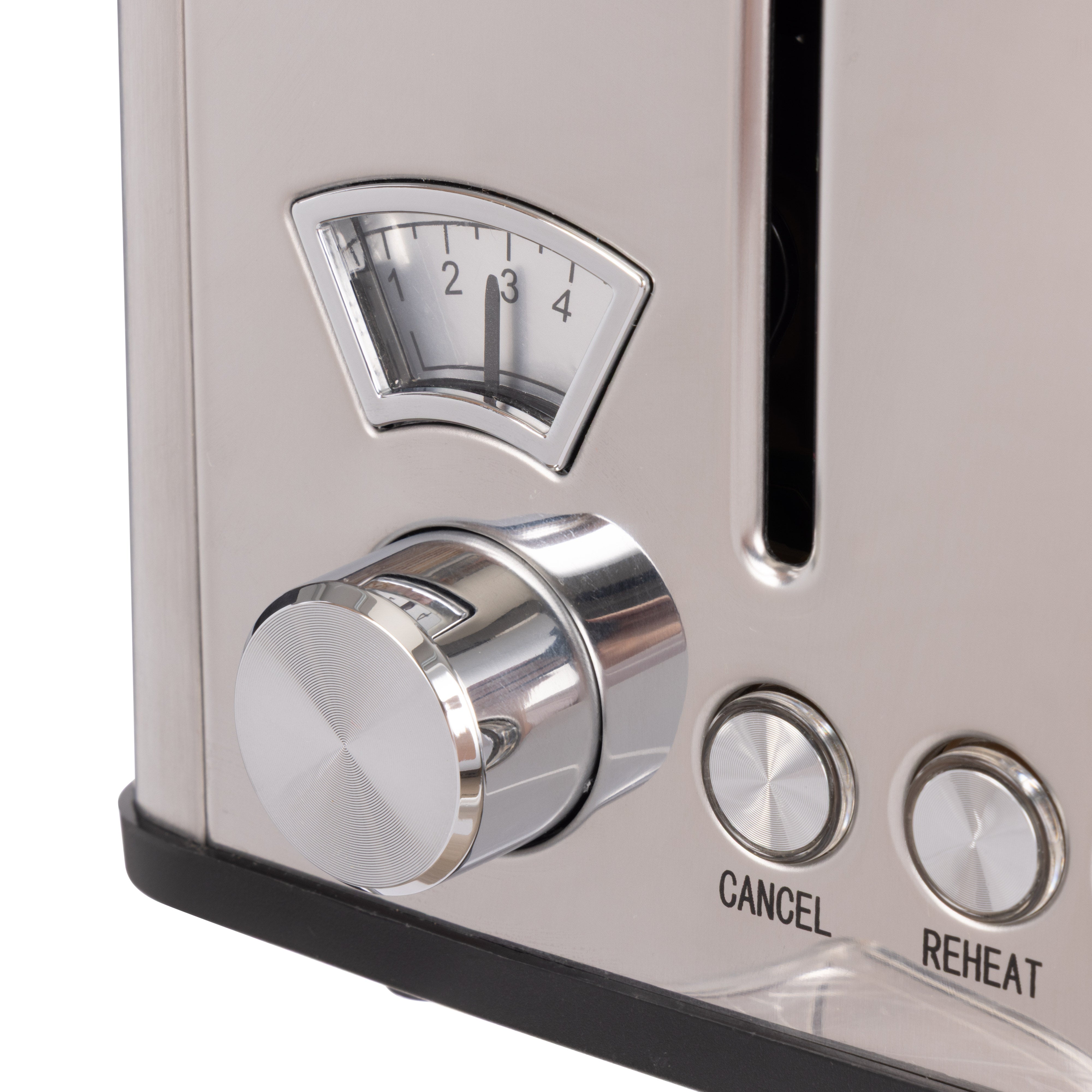 Davis & Waddell Newbury Vintage 4 Slice Toaster Stainless Steel