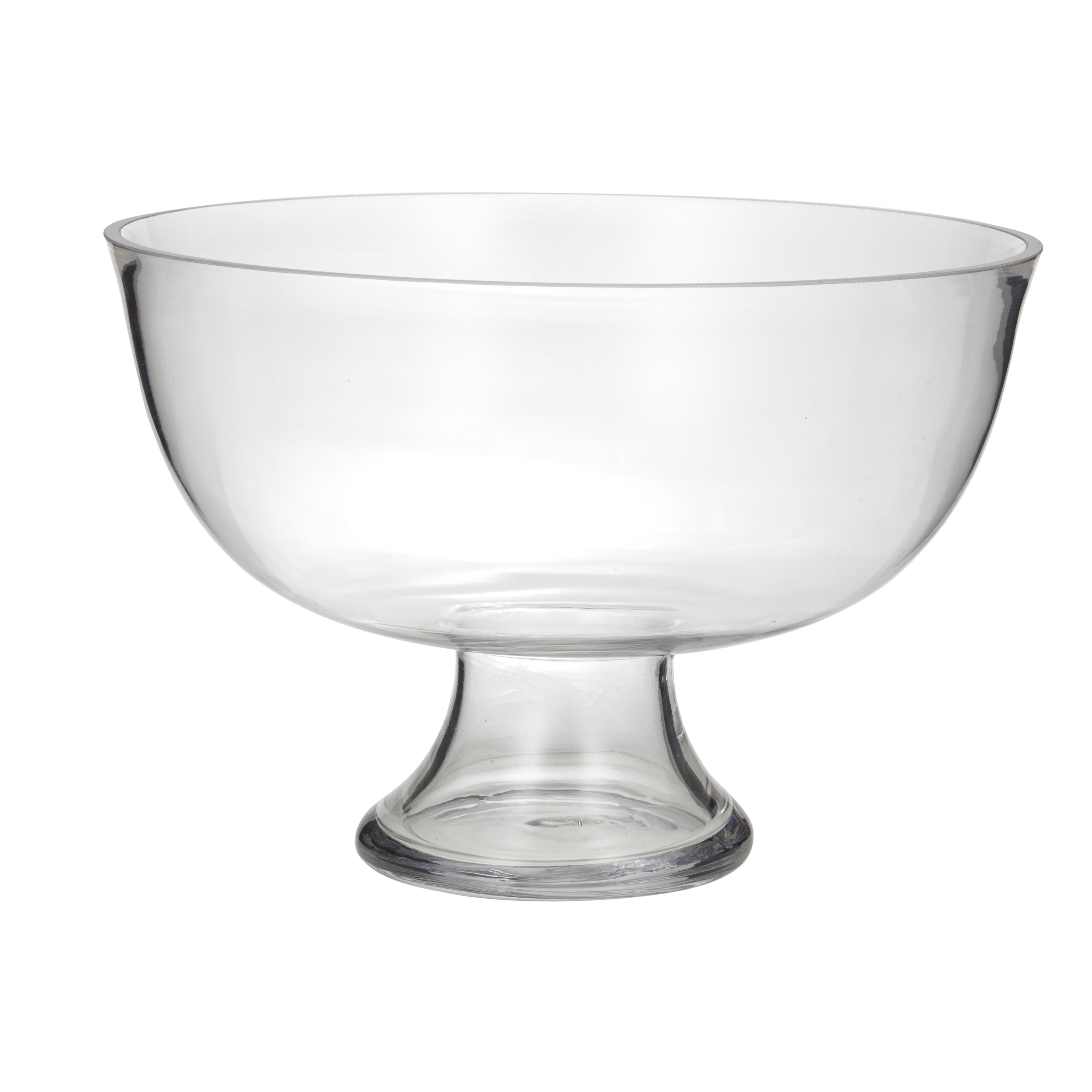 Rogue Dahlia Bowl 35x35x24cm Clear