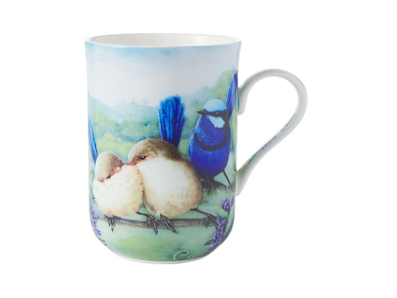 Maxwell & Williams Birds of Australia KC 10yr Anniversary Mug Splendid Fairy Wren 300ml