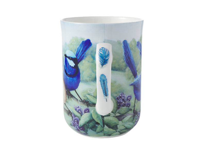 Maxwell & Williams Birds of Australia KC 10yr Anniversary Mug Splendid Fairy Wren 300ml