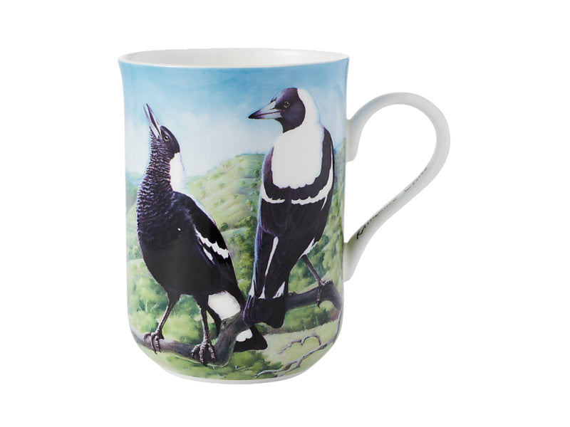 Maxwell & Williams Birds of Australia KC 10yr Anniversary Mug Magpie 300ml