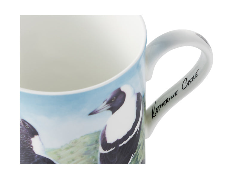 Maxwell & Williams Birds of Australia KC 10yr Anniversary Mug Magpie 300ml