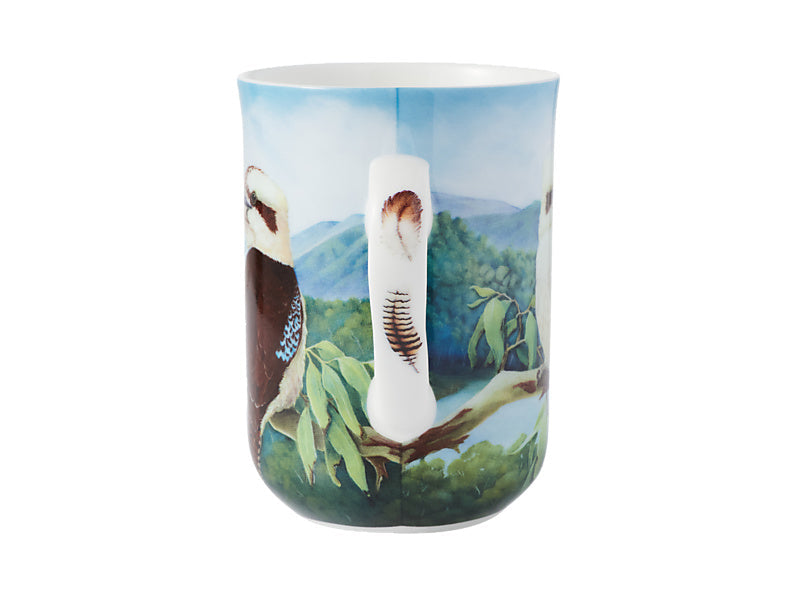 Maxwell & Williams Birds of Australia KC 10yr Anniversary Mug Kookaburra 300ml