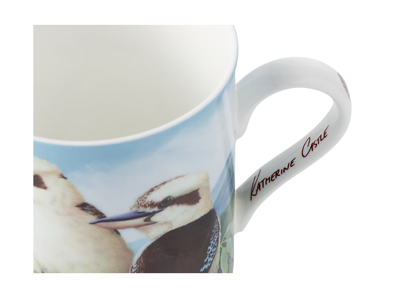 Maxwell & Williams Birds of Australia KC 10yr Anniversary Mug Kookaburra 300ml