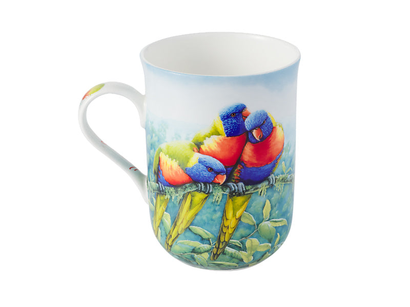 Maxwell & Williams Birds of Australia KC 10yr Anniversary Mug Lorikeet 300ml