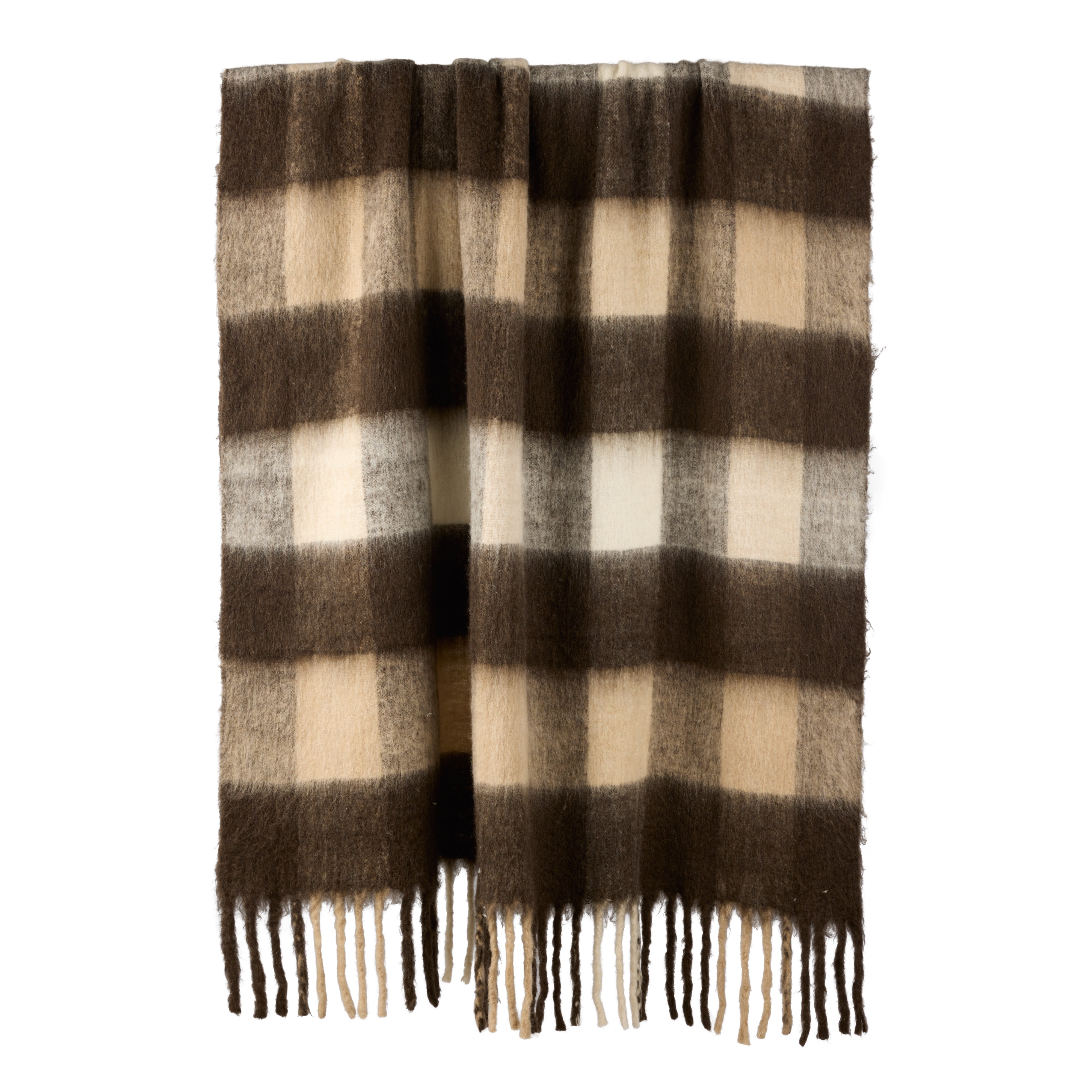 Amalfi Morgan Wool Blend Woven Throw Multi-Coloured