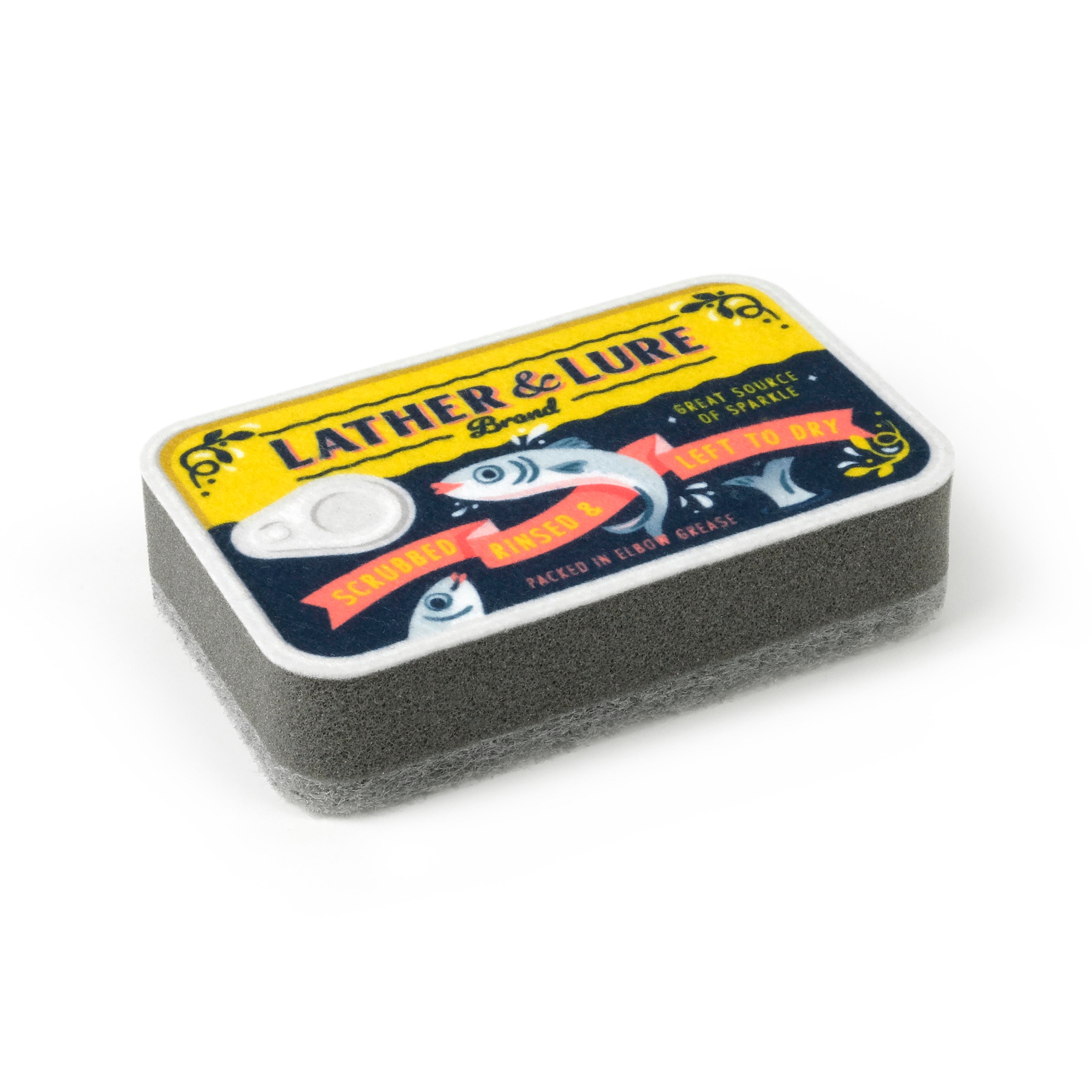 Fred Tidy Tins Sponges 2 Piece Set Multi-Coloured
