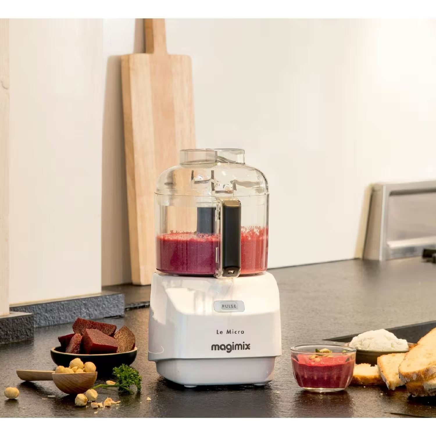 Magimix Le Micro Mini Chopper 0.8L White