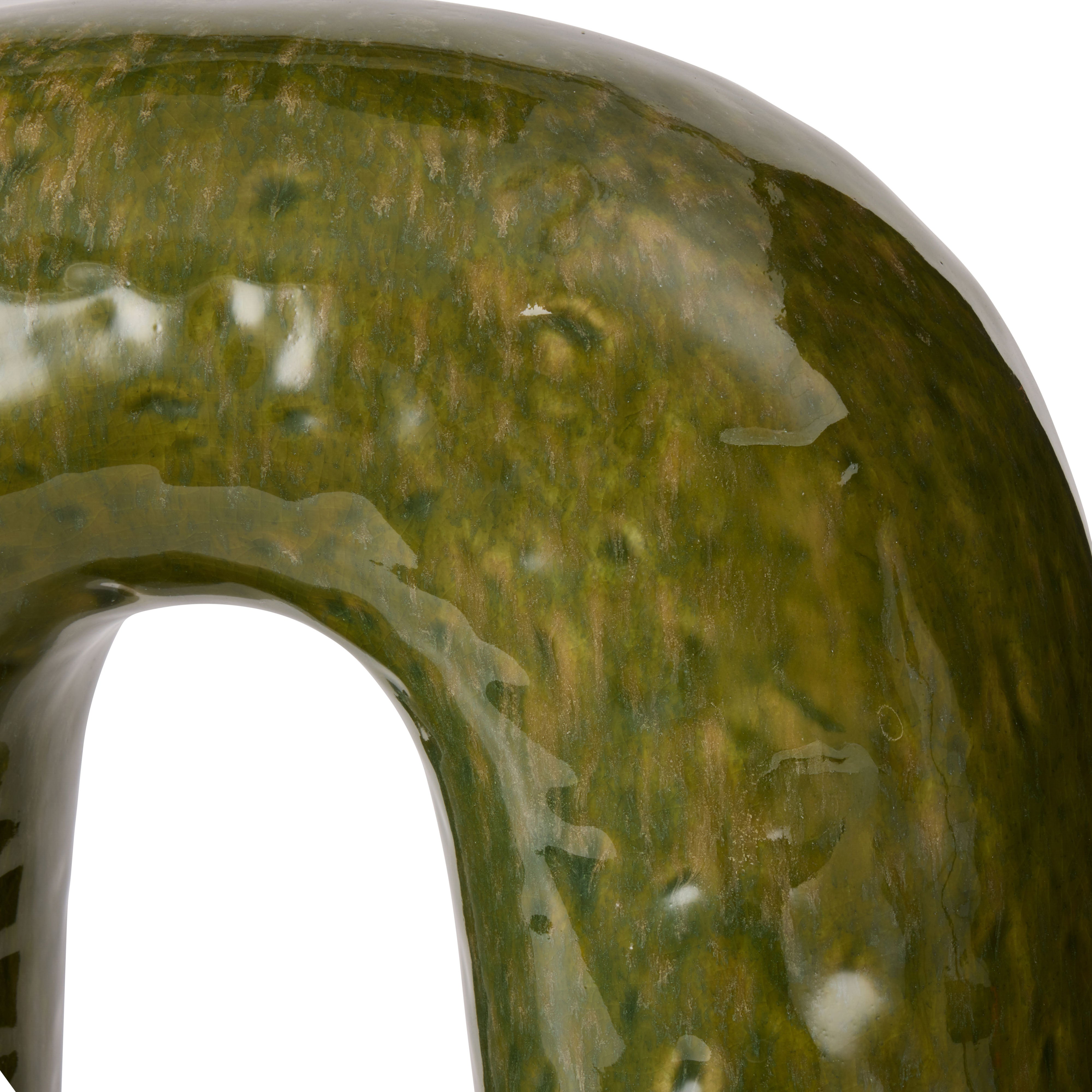 Amalfi Eira Sculpture Green Reactive