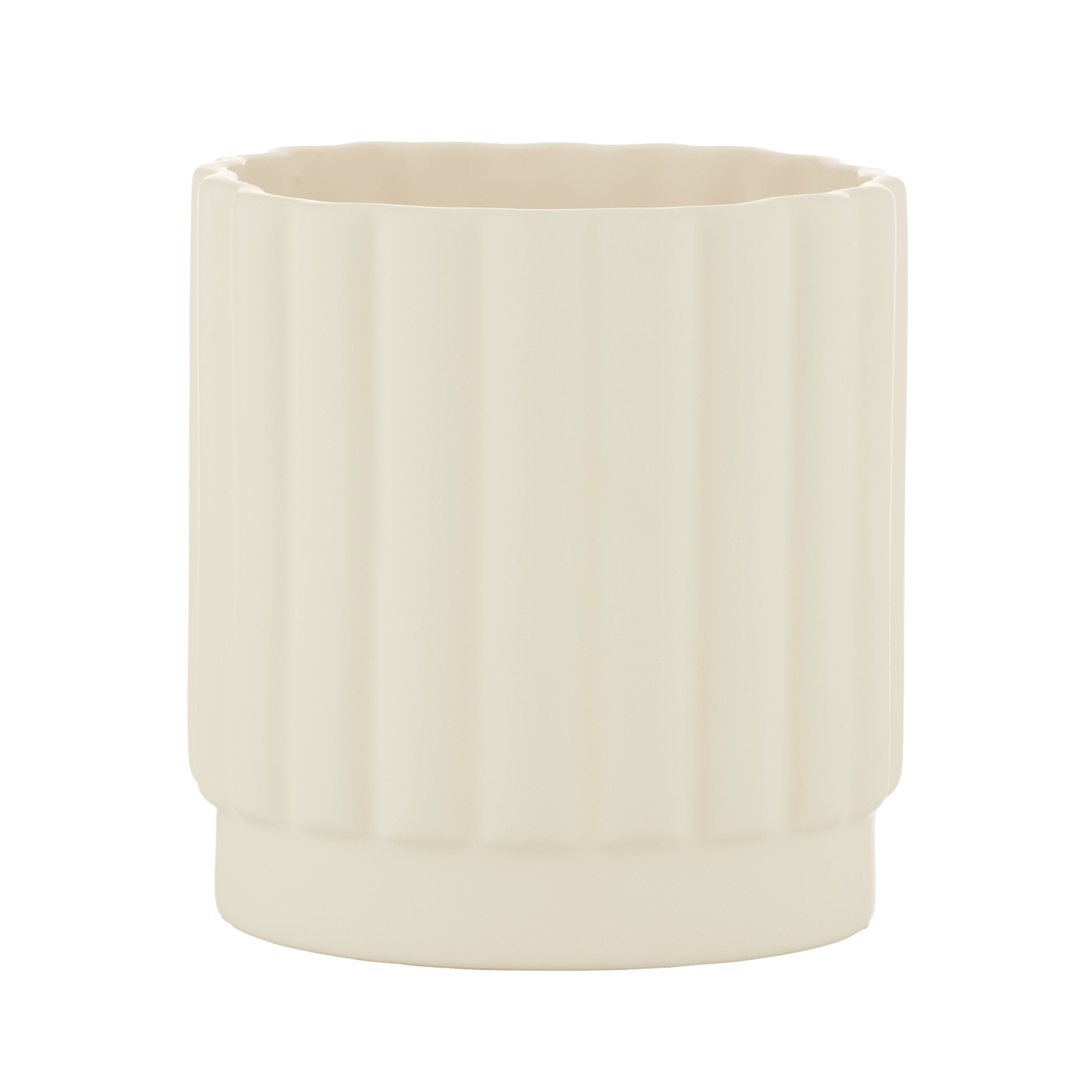 Rogue Agra Ribbed Planter Cream