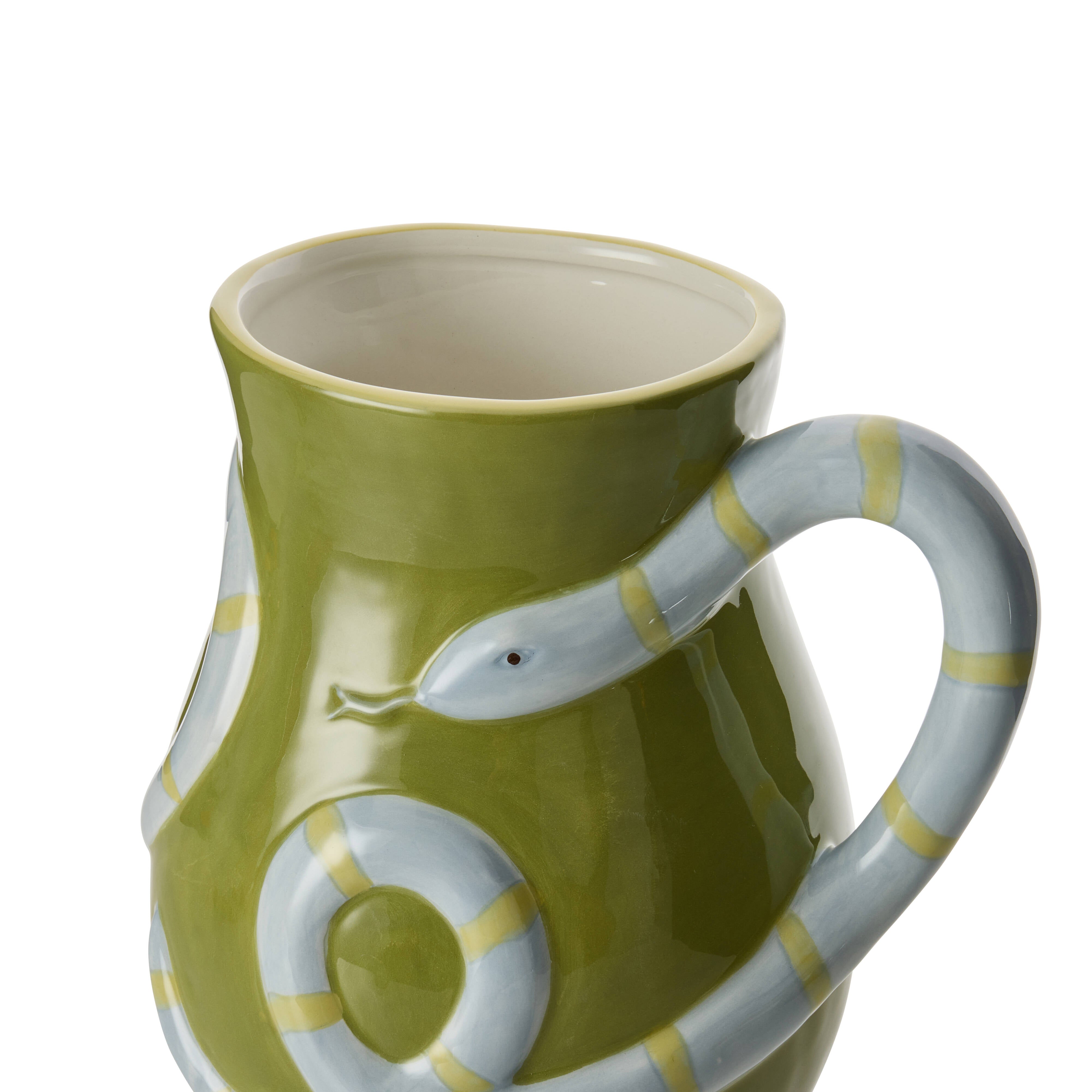Emporium Naja Vase Collection Green & Blue