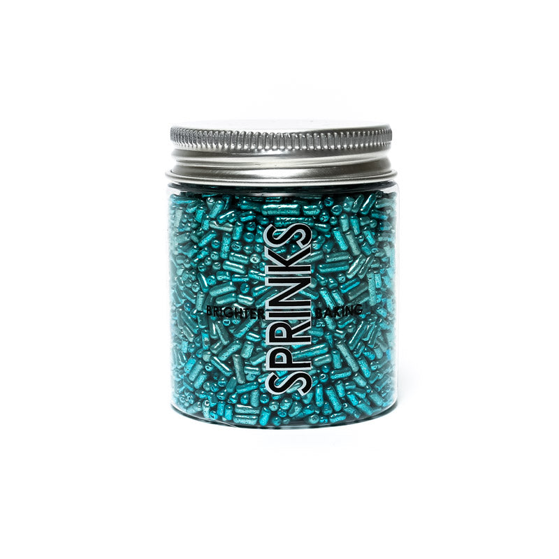 Sprinks Metallic Jimmies Blue 1mm 85g