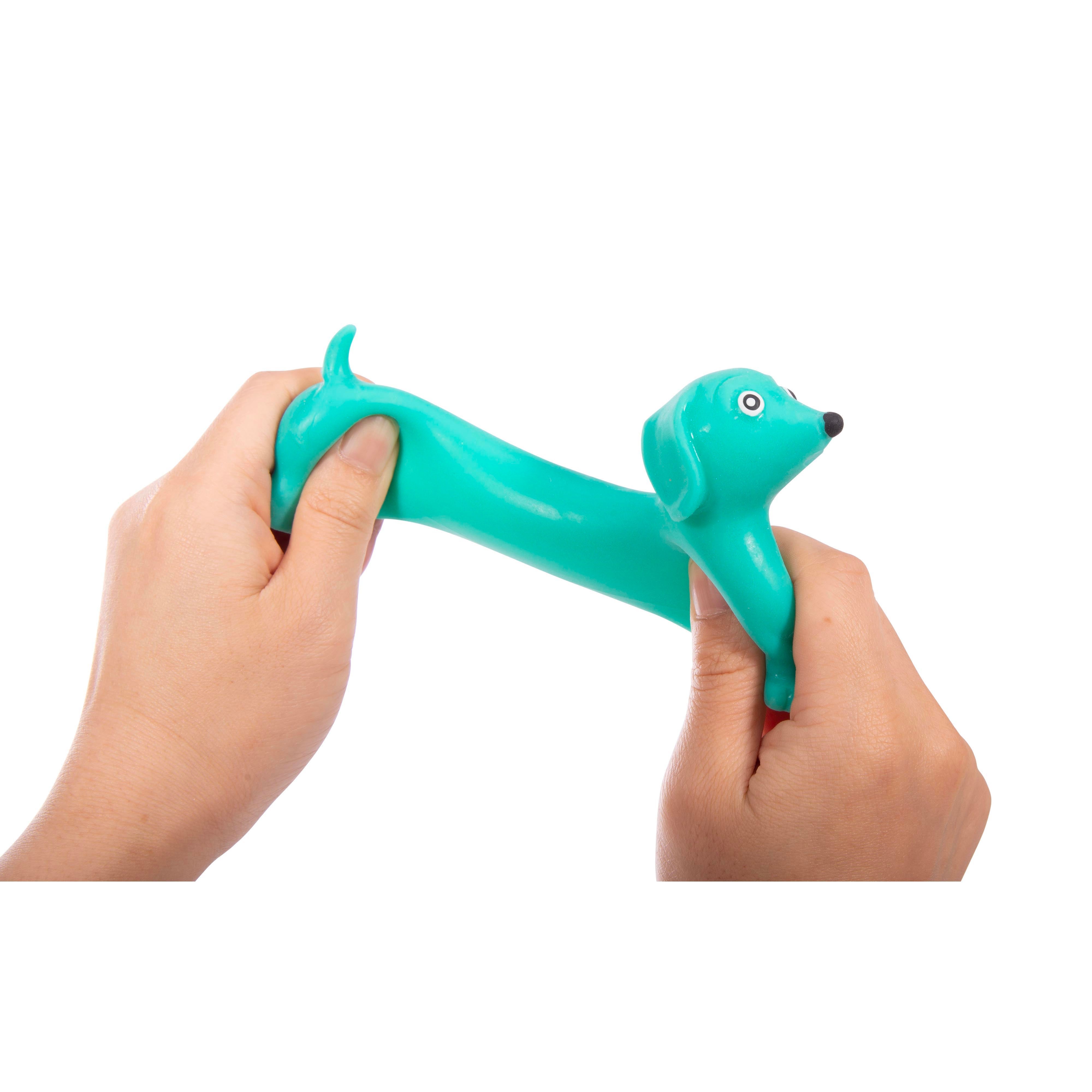 Discovery Zone Stretchy Sausage Dog Neon