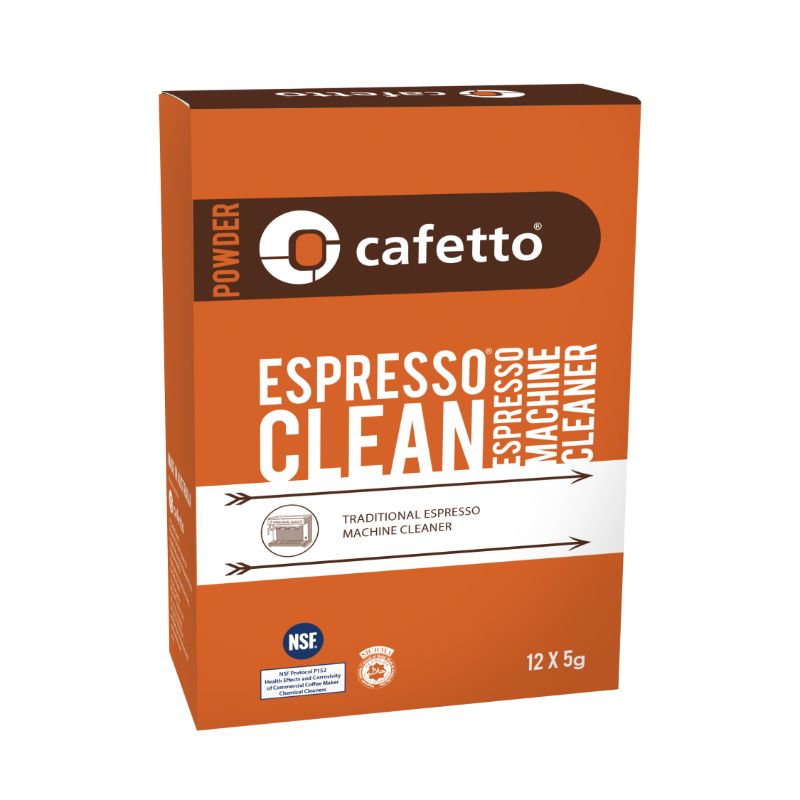 Cafetto Espresso Clean Single Use Sachet (12 x 5g)