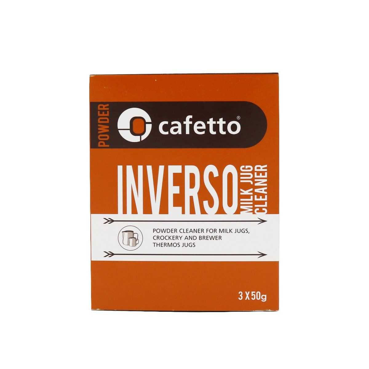 Cafetto Inverso Milk Jug Cleaner (3 x 50g Sachets)