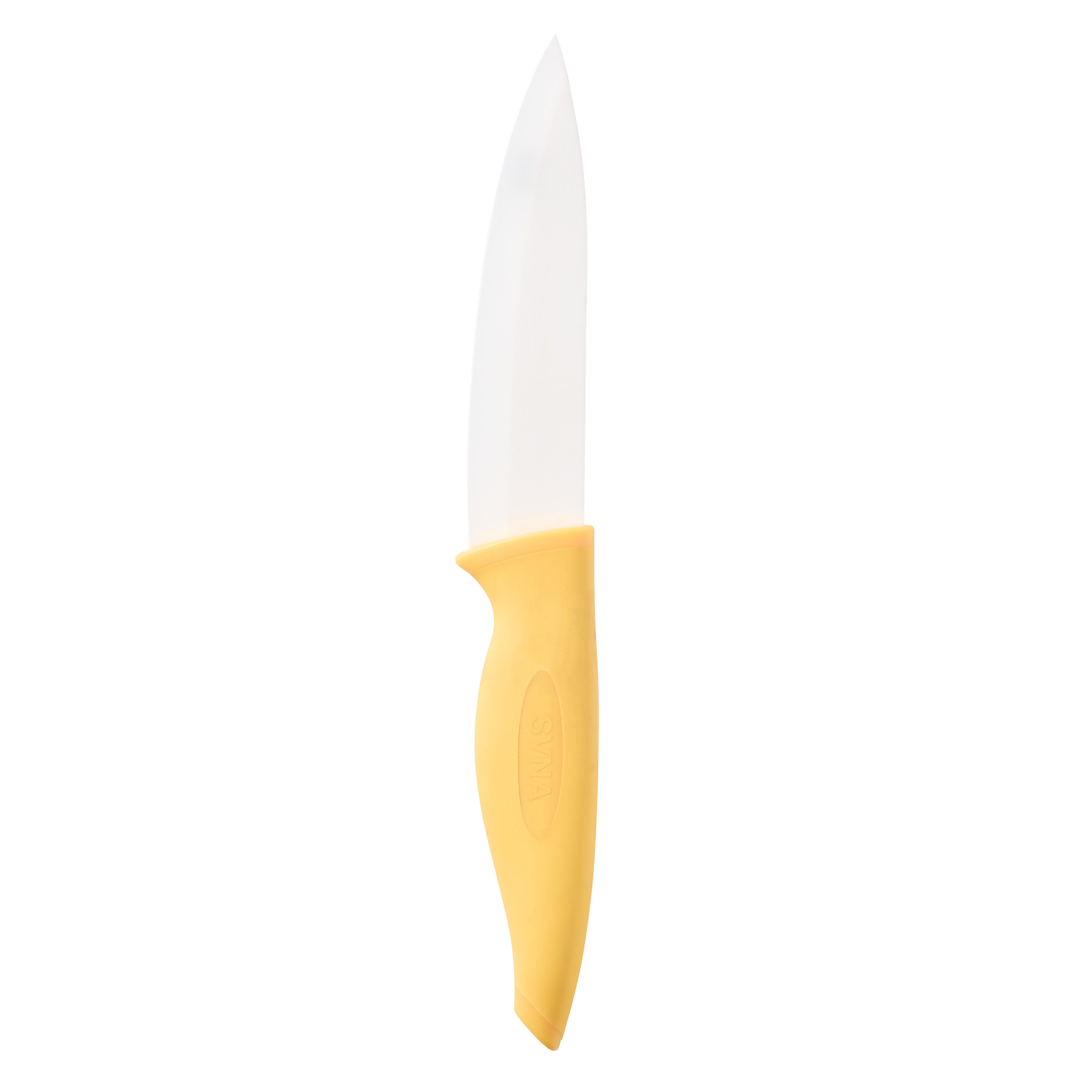 SVNA Ceramic Prep Knife & Sheath Yellow