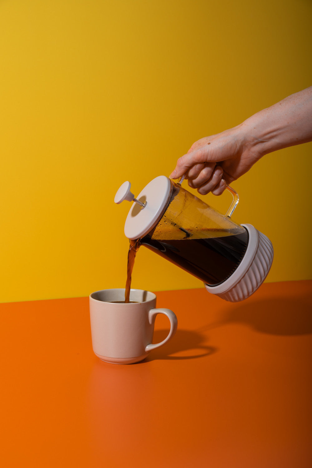 La Cafetière Zero Glass Cafetière 3 Cup / 350ml (Latte)