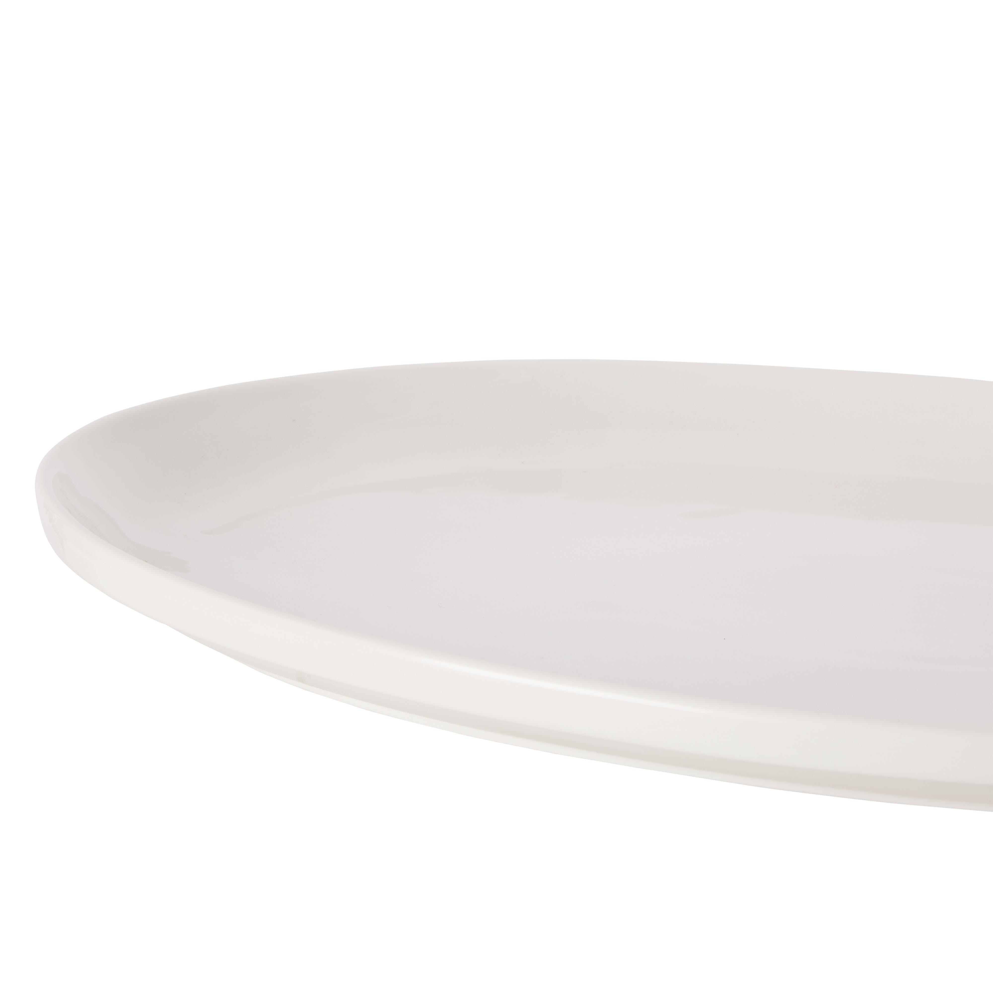 Davis & Waddell Portsea Oval Platter Large 41x27x3cm White