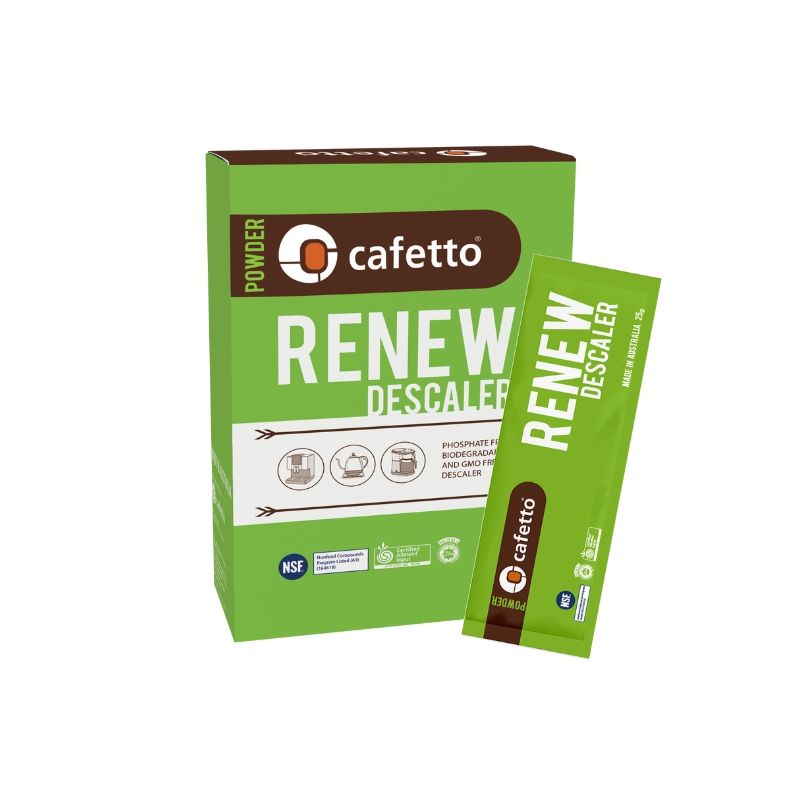 Cafetto Renew Descaler (6 x 25g Sachets)