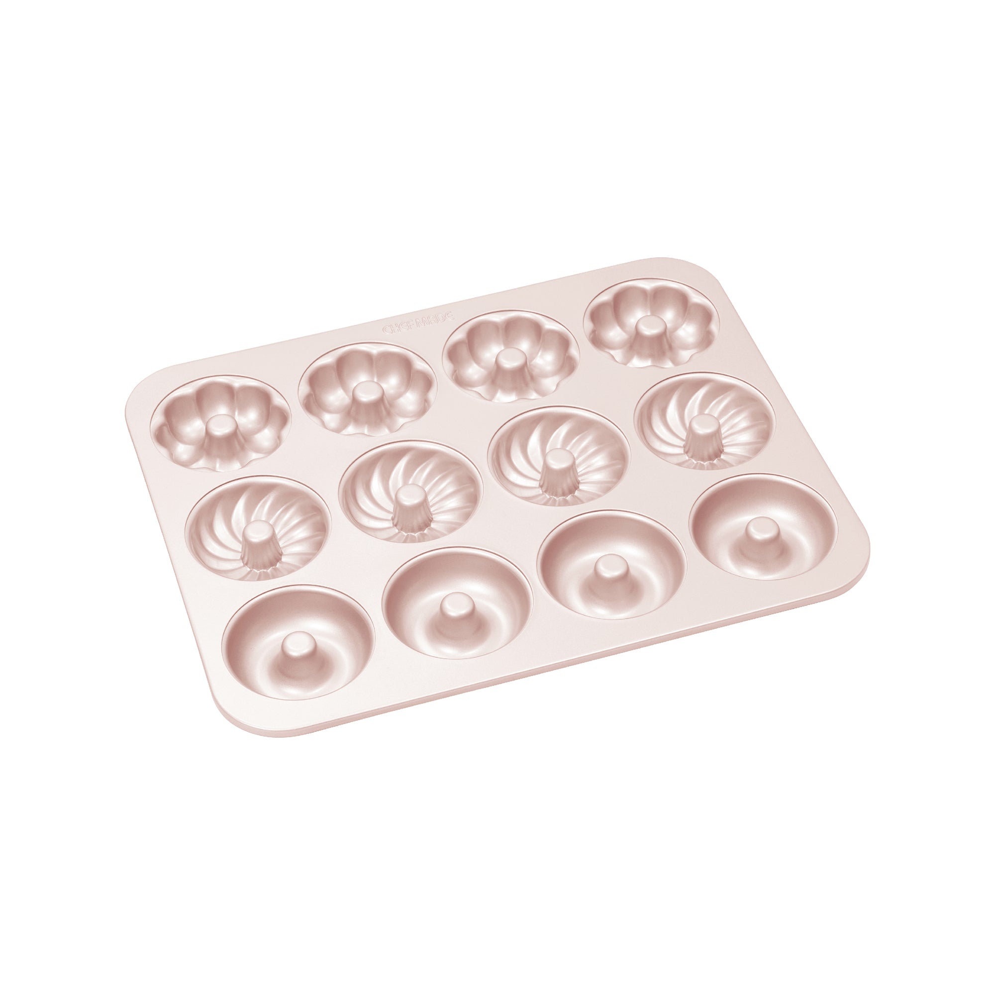 CHEFMADE Mixed Shapes Donut Pan 12 Cup (WK9223)