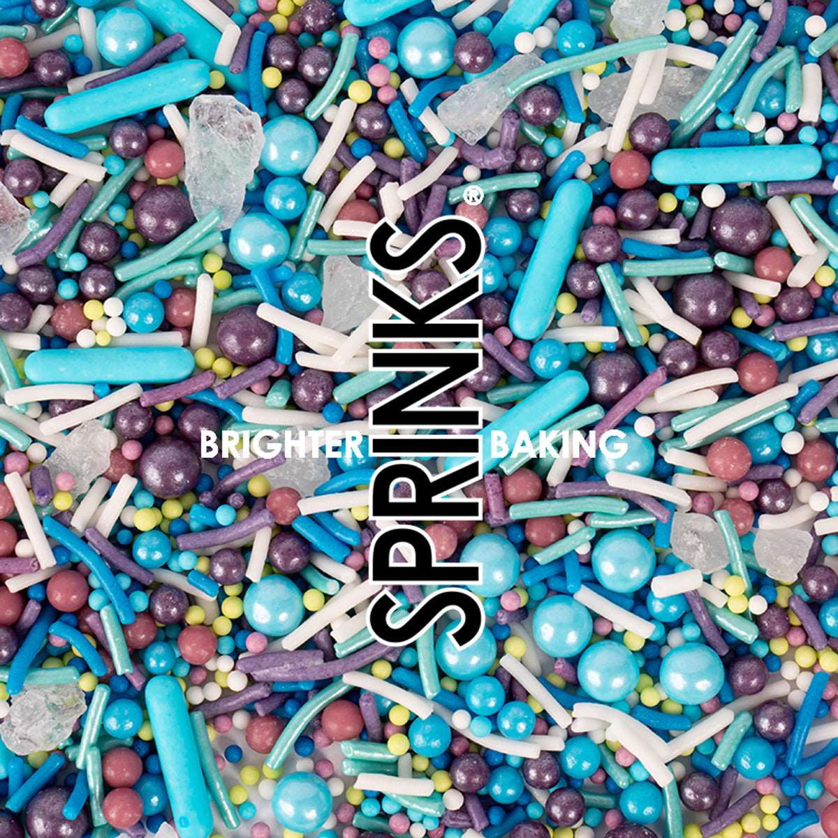 Sprinks Rock N Roll Sprinkles White 75g