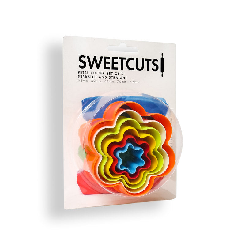 SweetCuts Petal Cutters 6 Piece