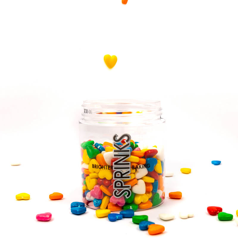 Sprinks Hearts Rainbow 70g