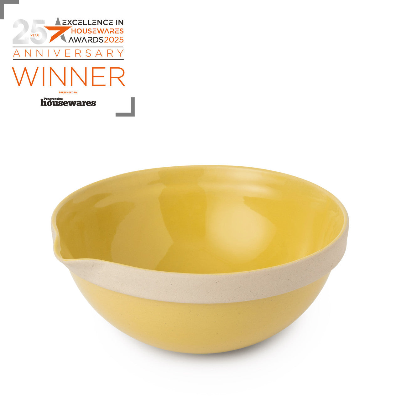 Jamie Oliver Big Love 1.4L Everyday Mixing Bowl Yellow