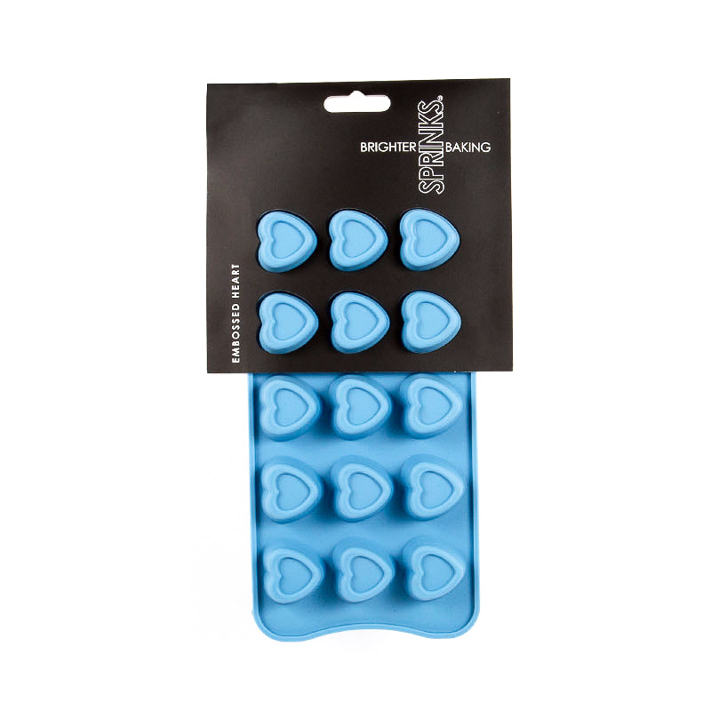 Sprinks Silicone Mould Embossed Heart