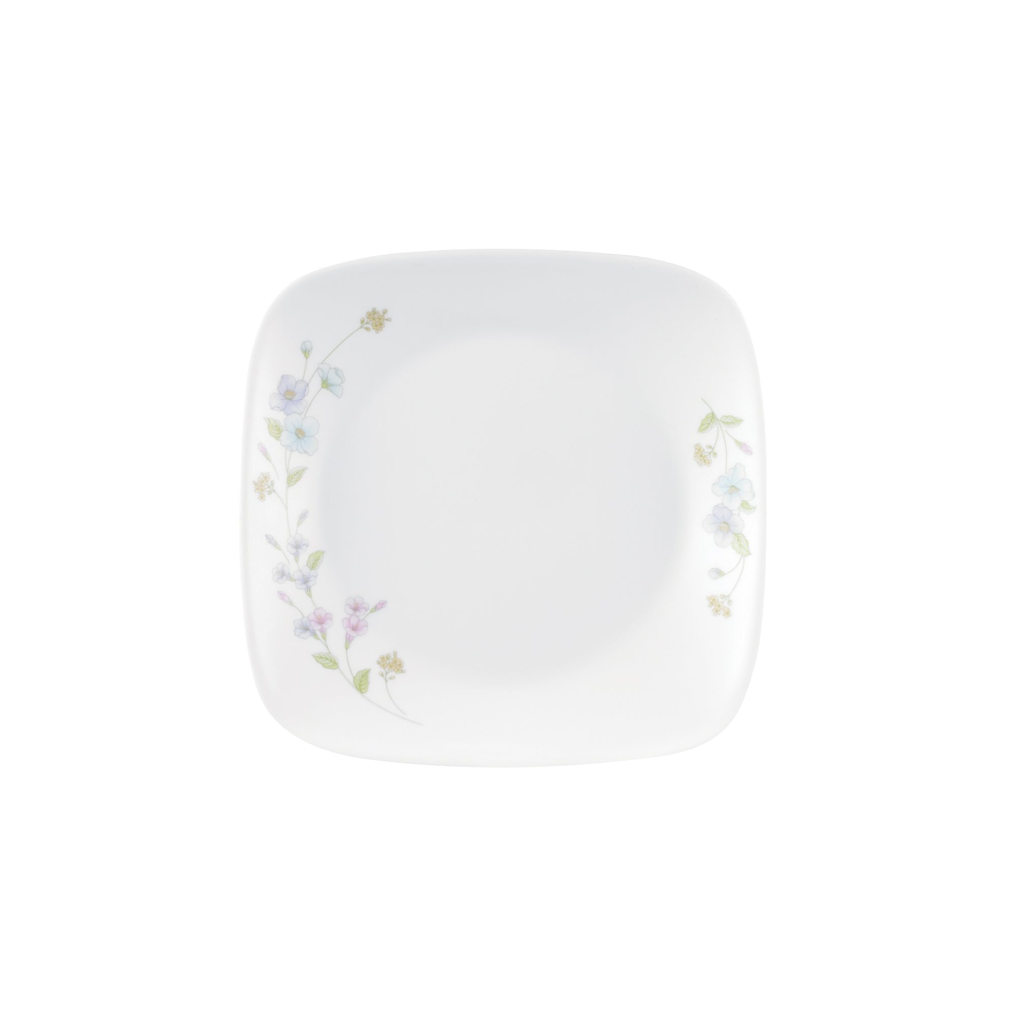 Corelle Square Pastel Bouquet Side Plate 16.5cm