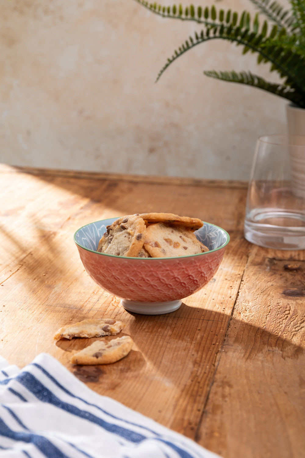 Mikasa Stoneware Nibble Bowl 12cm (Grey Floral)