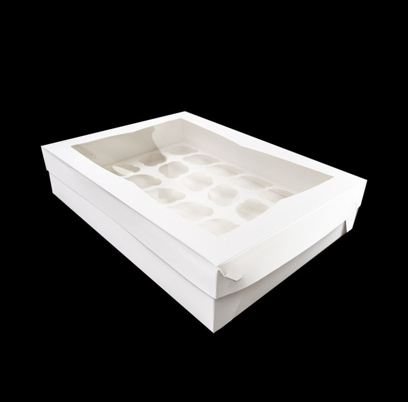 Bake Group Cupcake Box with PVC Window 24 Cupcake