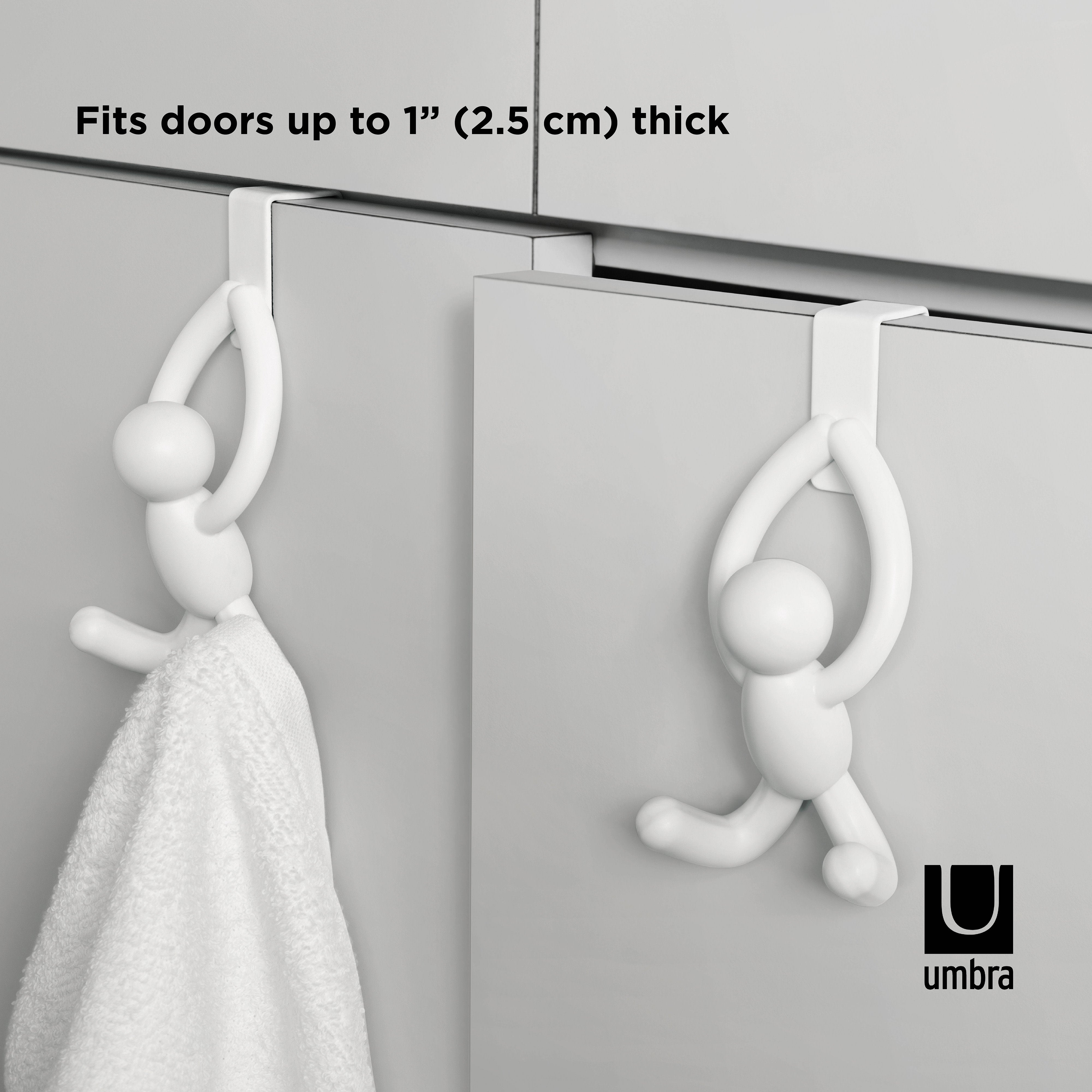 Umbra Buddy Over The Door Cabinet Hook Set of 2