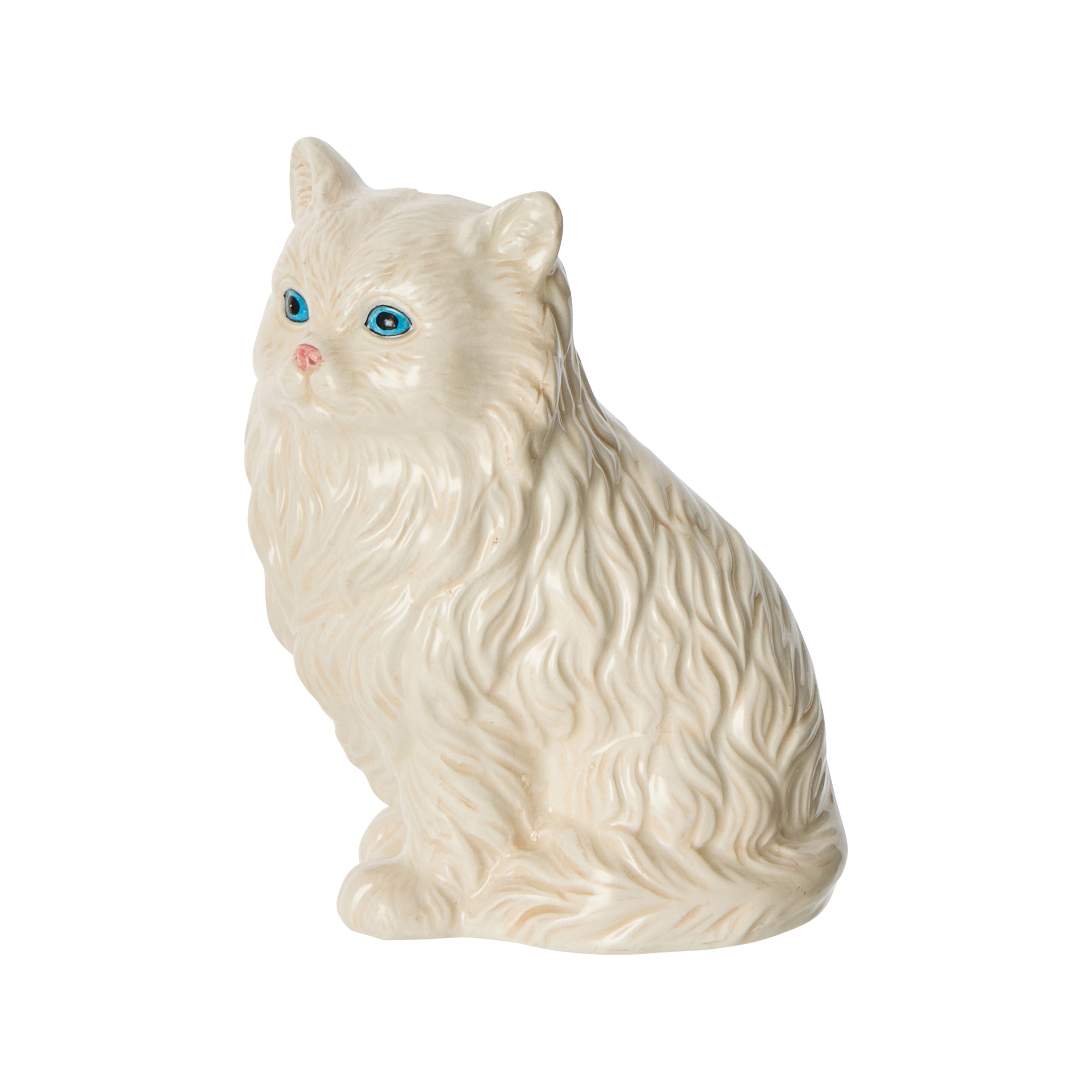 Emporium Scarlette Cat Vase White