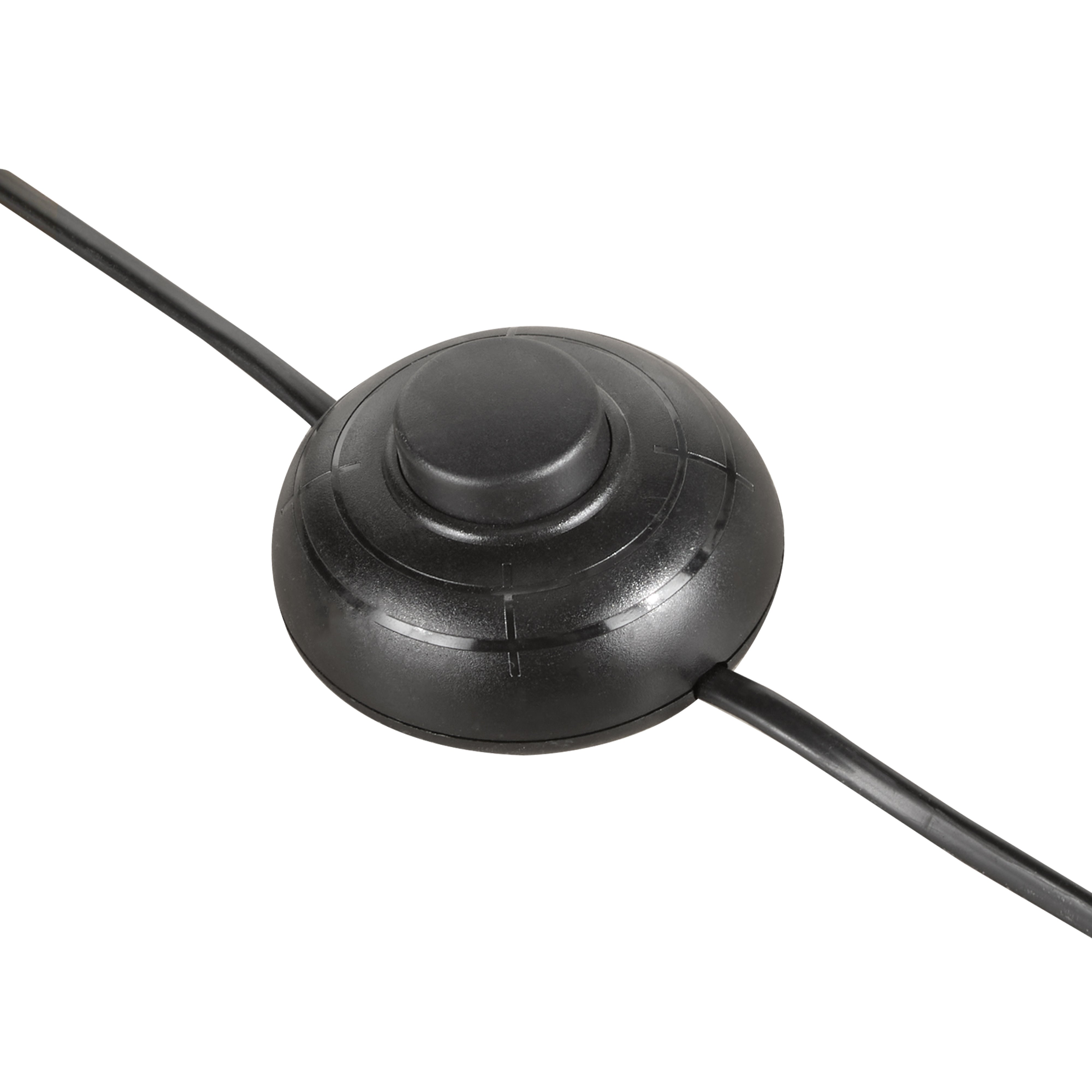 Academy Martyn Swirl Floor Lamp Black