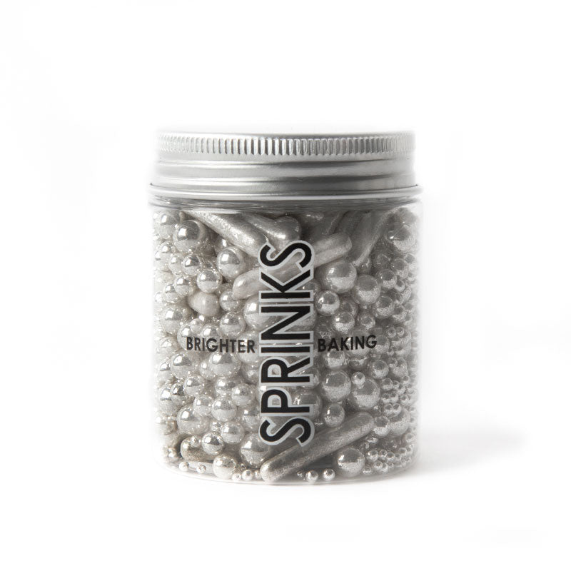 Sprinks Bubble Bounce Sprinkles Silver 75g