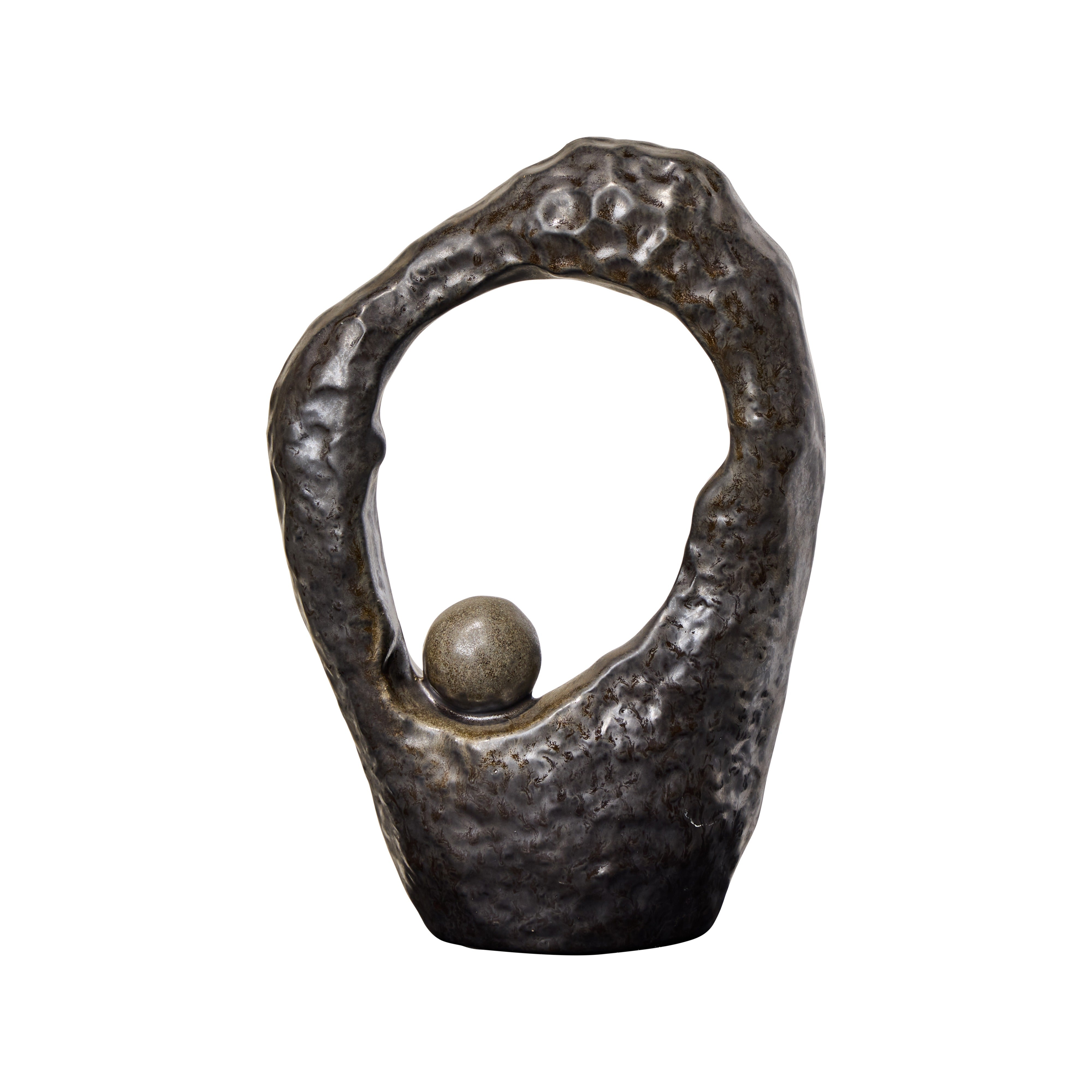 Amalfi Haven Sculpture Reactive Black