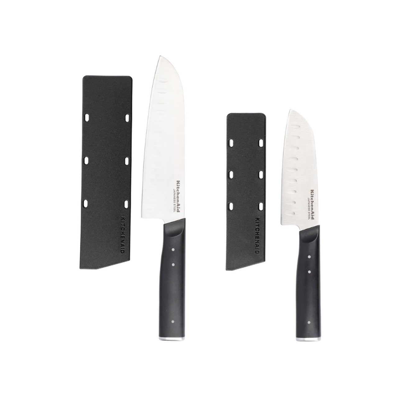 KitchenAid 2 Piece Santoku Knife Set with Sheaths